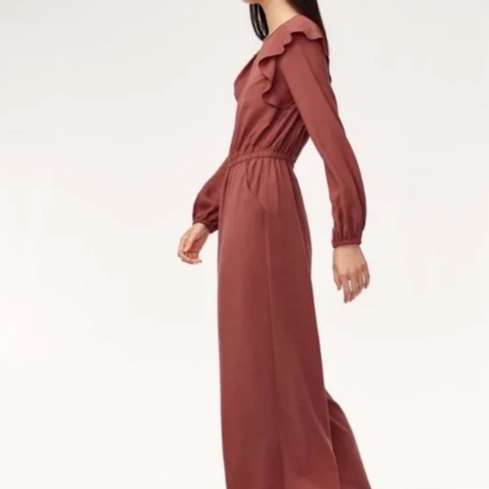 Aritzia⭐️Wilfred Crepe Jumpsuit❤️NEW